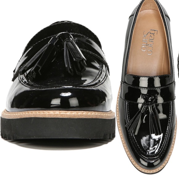 Franco Sarto Shoes - NWT Franco Sarto Carney Chunky Patent Leather  Loafers